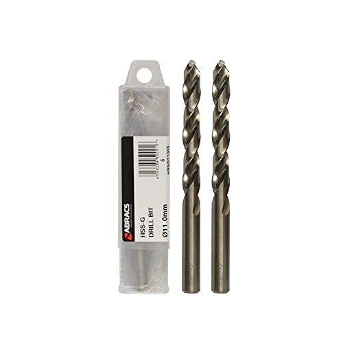 ABRACS HSSG10005 HSS-G-Bohrer Hochleistungsbohrer - 10.0mm - für Baustahl, Edelstahl und Bleche geeignet ABRACS HSSG10005 HSS-G-Bohrer Hochleistungsbohrer - 10.0mm - für Baustahl, Edelstahl und Bleche geeignet von ABRACS