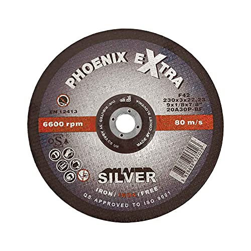 ABRACS PHS23030DI Trennscheibe Phoenix Silver 230mm x 3mm x 22mm DPC INOX ABRACS PHS23030DI Trennscheibe Phoenix Silver 230mm x 3mm x 22mm DPC INOX von ABRACS