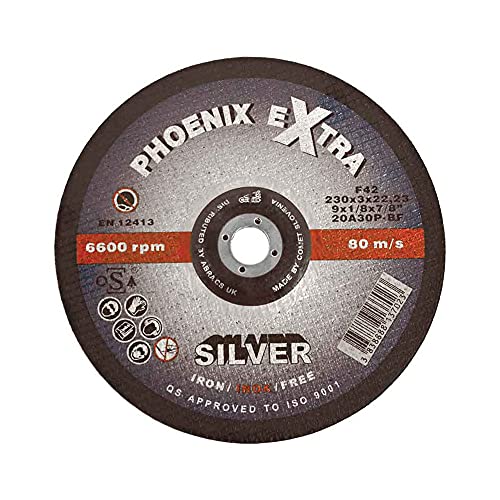 ABRACS PHS23030DI Trennscheibe Phoenix Silver 230mm x 3mm x 22mm DPC INOX von ABRACS