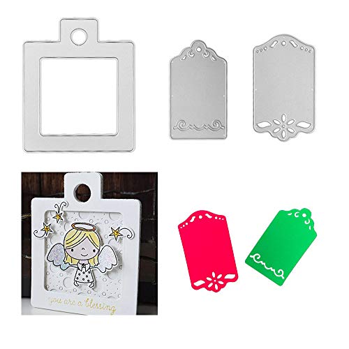 Metall-Tags-Stanzformen, Etiketten-Stanzformen, Prägeschablonen, Schablone für DIY, Scrapbooking, Alben, dekorative Papierformen, Kartenherstellung von ABTOLS