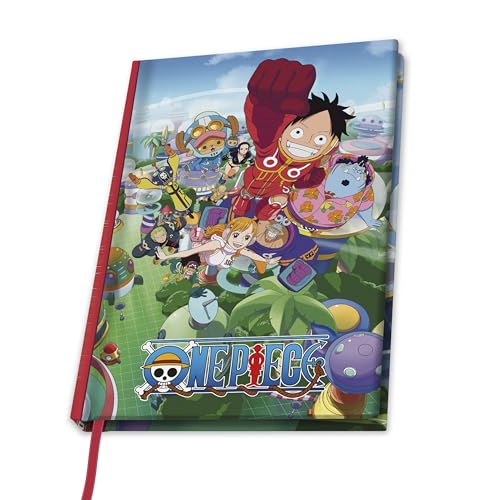 ABYSTYLE Notizbuch A5 One Piece Egghead – Offizielles Produkt – Format A5 – Hardcover – linierte Seiten – Design Futuristischer Bogen ABYSTYLE Notizbuch A5 One Piece Egghead – Offizielles Produkt – Format A5 – Hardcover – linierte Seiten – Design Futuristischer Bogen von ABYSTYLE
