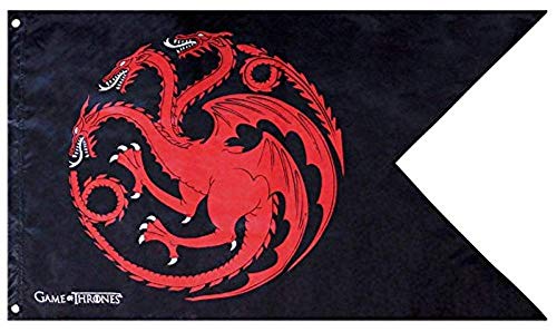 ABYSTYLE - Game of Thrones - Flagge - Targaryen (70x120) von ABYSTYLE