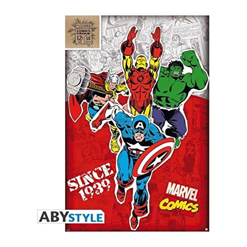 ABYstyle - MARVEL - Poster - Hero 1939 (91.5x61) von ABYSTYLE