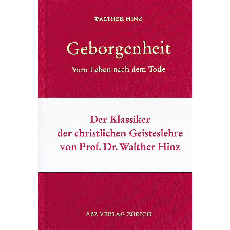 Geborgenheit - Walther Hinz, Gebunden von ABZ Verlag