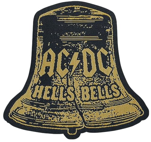 AC/DC Hells Bells Cut-Out Unisex Patch multicolor 100% Polyester Band-Merch, Bands von AC/DC