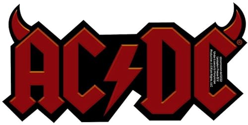 AC/DC Logo-Aufkleber Devil Sticker Hardrock Metal Heavy ca. 15x8 cm von AC/DC