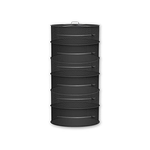 AC Infinity Kräuter-Trockengestell, 6-lagiges Hängenetz für Pflanzen, Samen und Knospen, 61 cm Durchmesser, passt in Gewächshauszelte, Schränke, Hydrokultur AC Infinity Kräuter-Trockengestell, 6-lagiges Hängenetz für Pflanzen, Samen und Knospen, 61 cm Durchmesser, passt in Gewächshauszelte, Schränke, Hydrokultur von AC Infinity