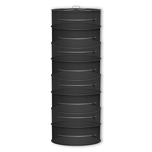 AC Infinity Kräuter-Trockengestell, 8-lagiges Hängenetz für Pflanzen, Samen und Knospen, 61 cm Durchmesser, passt in Wachstumszelte, Schränke, Hydrokultur AC Infinity Kräuter-Trockengestell, 8-lagiges Hängenetz für Pflanzen, Samen und Knospen, 61 cm Durchmesser, passt in Wachstumszelte, Schränke, Hydrokultur von AC Infinity