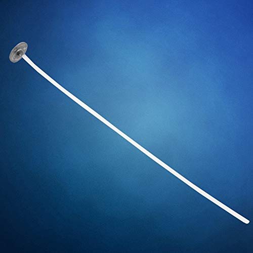 Acagala 100pcs 8/10/12/14/15/20 cm Kerzendocht vor Gewachsen mit Sustainer Baumwollkern DIY Niedrig Rauch (15 cm) von ACAGALA