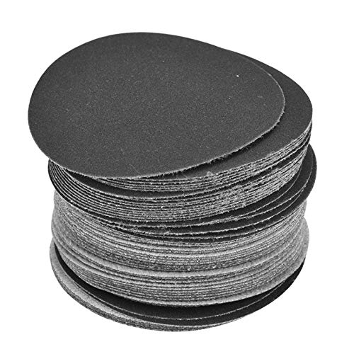 Acagala 50pcs Haken und Schleifen 75 -mm -Schleiferscheibenscheibenscheibenpolierpapier Schleibschleibpapier (3 in 400#) von ACAGALA