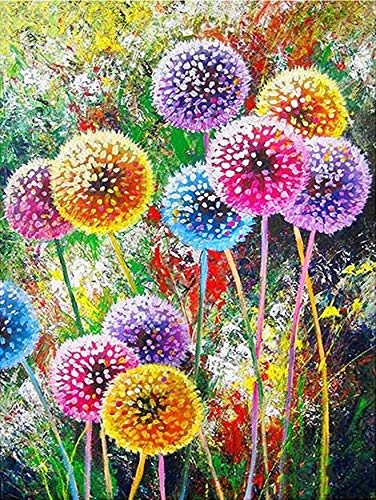 ACANDYL Malen nach Zahlen Pusteblume DIY Set für Kinder Erwachsene Leinwand Acrylgemälde Kunsthandwerk Zuhause bunte 40,6 x 50,8 cm ACANDYL Malen nach Zahlen Pusteblume DIY Set für Kinder Erwachsene Leinwand Acrylgemälde Kunsthandwerk Zuhause bunte 40,6 x 50,8 cm von ACANDYL
