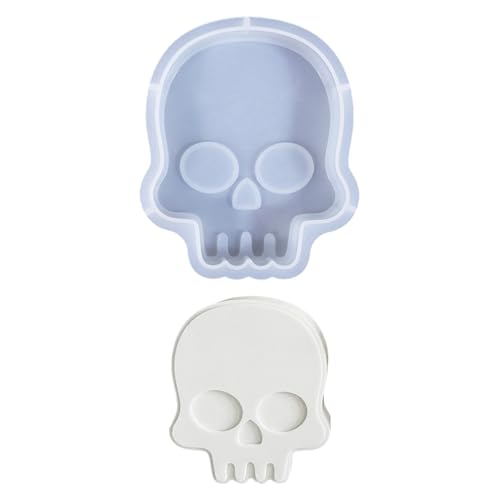 ACAREY Halloween Silikonform Kürbis Gießformen Für Gips Mousse Lichterformen Flexible Backformen Mehrfachverwendung (A) von ACAREY