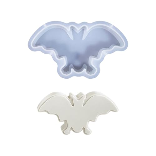ACAREY Halloween Silikonform Kürbis Gießformen Für Gips Mousse Lichterformen Flexible Backformen Mehrfachverwendung (D) von ACAREY