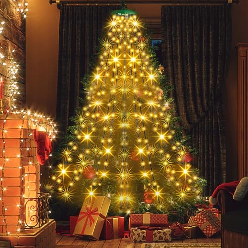 ACAREY Weihnachtsdeko Lichterkette Weihnachtsbaum Lichterkette mit Timer, 8 Modi Lichterkette 2M 400LEDs Weihnachtsbaum beleuchtung 16 Stränge Lichterkette für innen| drauß, IP55 Wasserdichte (Warm) ACAREY Weihnachtsdeko Lichterkette Weihnachtsbaum Lichterkette mit Timer, 8 Modi Lichterkette 2M 400LEDs Weihnachtsbaum beleuchtung 16 Stränge Lichterkette für innen| drauß, IP55 Wasserdichte (Warm) von ACAREY