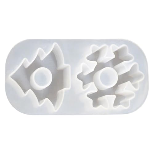 Silikonformen Gießformen Weihnachten, Silikonform Weihnachtsbaum Kombination Ornament, DIY Elchformen Silikon Gießform, Gipsformen zum Gießen, Weihnachtsdekoration (01) von ACAREY
