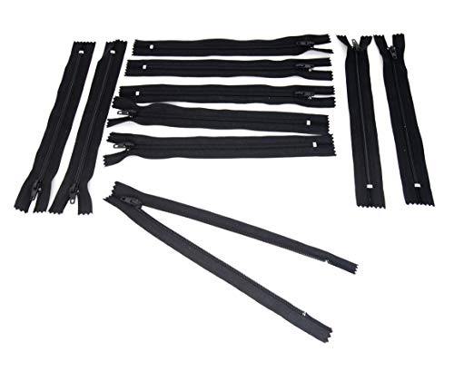 LEDUC Zip-10 schwarze Nylon-Reißverschlüsse, Größe: 18 cm. LEDUC Zip-10 schwarze Nylon-Reißverschlüsse, Größe: 18 cm. von ACCESSOIRES LEDUC