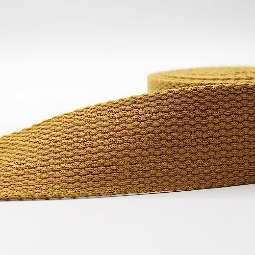 Leduc Baumwollgurt, 3 m, für Gepäck, Griff, Tasche, Gürtel, Gurt, Gurt, Rucksack, Lederwaren, hohe Qualität, Camel (77), 3 cm von ACCESSOIRES LEDUC