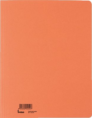 Bene A4-Dreiflügelmappe, recycelter Karton, für bis zu 250 Blatt, 25er Pack, Orange, 081700OR von ACCO Brands