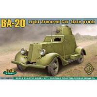 BA-20 light armored car,late prod. von ACE