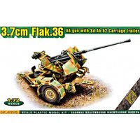 Flak.36A  3.7cm. AA gun with Sd.Ah.52 carriage trailer von ACE