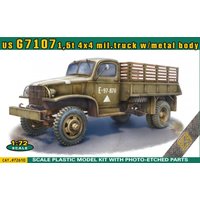 US G7107 1,5t 4x4 army truck w/metal body von ACE