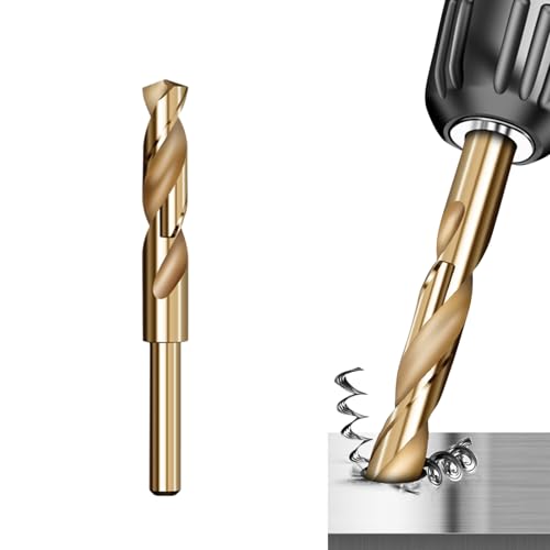 ACESOME HSS Metallbohrer, Spiralbohrer Doppelter Heckwinkel 118° Stahlbohrer Präzisions Geschliffene Spiralbohrer für Metall, Edelstahl und Eisen (16mm) von ACESOME ㅤ