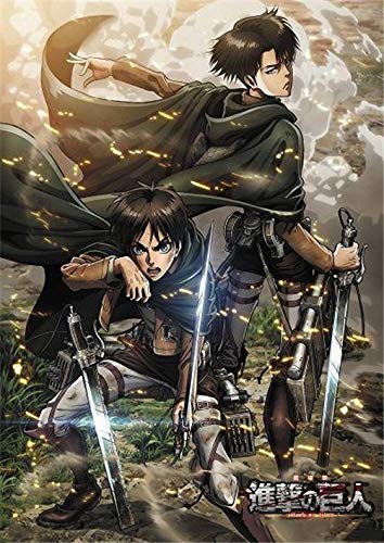 ACEYCYS 3D DIY Diamond Painting Kit, Attack Titan Runder Diamantkreuzstich, Raumwanddekoration Gemälde 40x50CM ACEYCYS 3D DIY Diamond Painting Kit, Attack Titan Runder Diamantkreuzstich, Raumwanddekoration Gemälde 40x50CM von ACEYCYS