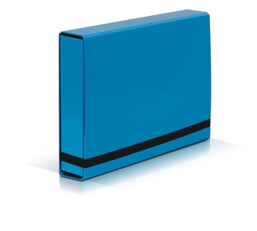 PRESENTATION BOX GLOSSY 50MM A4 BLUE ELASTIC CLOSURE PRESENTATION BOX GLOSSY 50MM A4 BLUE ELASTIC CLOSURE von ACI