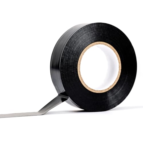 ACIT Isolierband, schwarz, 33 m x 19 mm, PVC-Klebeband, horizontale und vertikale Signalisierung, zur Isolierung, Reparatur und Abgrenzung von Bereichen von ACIT