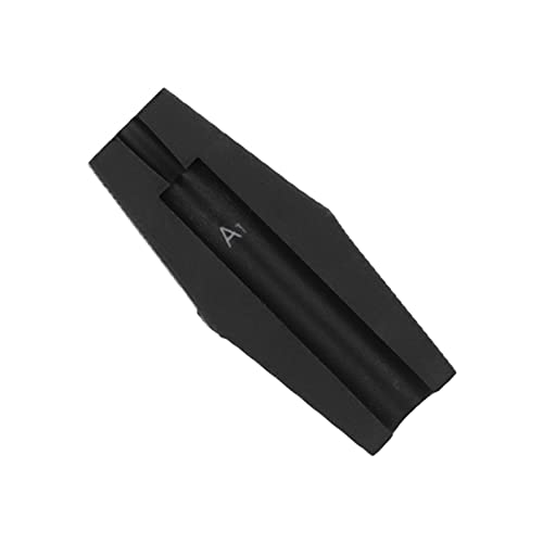 ACOGEDO 4 In 1 Augenbrauenbleistiftschärfer mit Sicherem Gebrauch und Tragbarem Design, Vielseitiges Kosmetisches Bleistiftschärfen -Werkzeug für Augenbrauen und Make -up, Schwarz, Schwarz (BLACK) von ACOGEDO