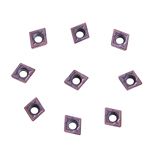 CNC -Carbid -Einsätze mit Hohen Kraftspitzen für Drehdrehwerkzeuge - 10pcs CCMT060204 VP15TF für Stahl- und Edelstahlanwendungen CNC -Carbid -Einsätze mit Hohen Kraftspitzen für Drehdrehwerkzeuge - 10pcs CCMT060204 VP15TF für Stahl- und Edelstahlanwendungen von ACOGEDO