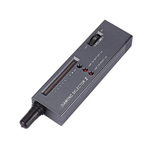 Tragbarer Diamanttester mit Beleuchteter Lupe für Genaue Schmuck- und Edelsteinauthentifizierungskit von ACOGEDO