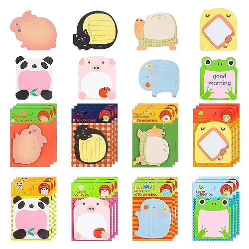 24 Stück 480 Blatt Süß Tier Selbstklebende Haftnotizen, Karikatur Mini Haftnotizen, Mini Sticky Notes, für Büro Schule Haus 24 Stück 480 Blatt Süß Tier Selbstklebende Haftnotizen, Karikatur Mini Haftnotizen, Mini Sticky Notes, für Büro Schule Haus von ACONDE