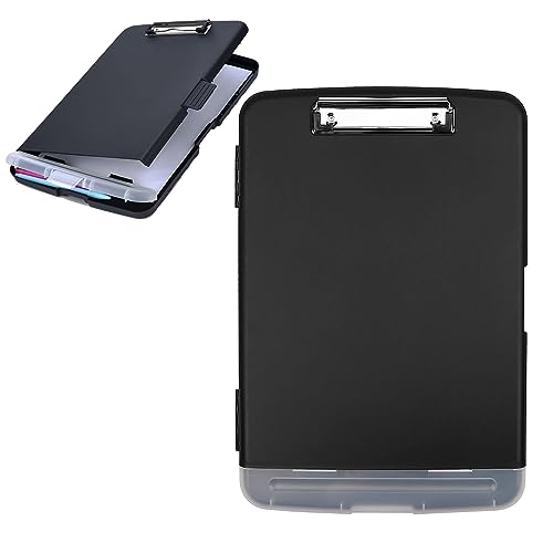 Klemmbrett a4 mit Aufbewahrungsfach, Maul Klemmbrett-Aufbewahrungsbox, Schreib-Klemmbrett mit niedrigem Profil-Clip, für die Arbeit Klemmbrett a4 mit Aufbewahrungsfach, Maul Klemmbrett-Aufbewahrungsbox, Schreib-Klemmbrett mit niedrigem Profil-Clip, für die Arbeit von ACONDE