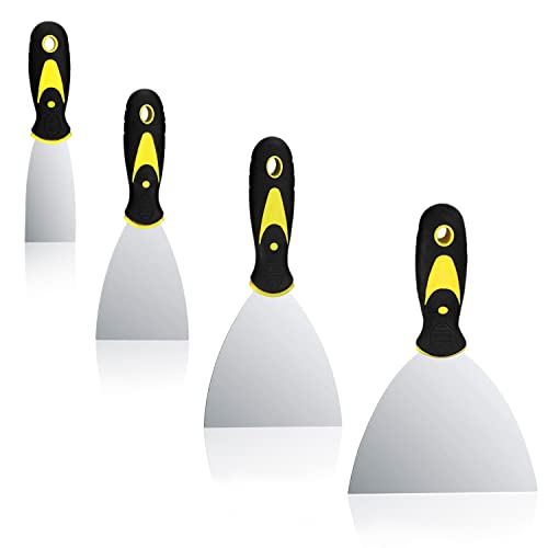 ACONDE Spachtel, 4 Stück Edelstahl Spachtelset For Spachteln oder Abkratzen von Farbe, 40mm, 75mm, 100mm, 150mm ACONDE Spachtel, 4 Stück Edelstahl Spachtelset For Spachteln oder Abkratzen von Farbe, 40mm, 75mm, 100mm, 150mm von ACONDE