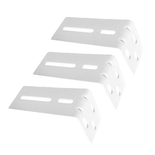ACRIMO-Set mit 3 Halterungen für die Wandmontage des Acrimo motorisierten Vorhangschienen-Sets (nicht kompatibel mit ausziehbarer Schiene) von ACRIMO