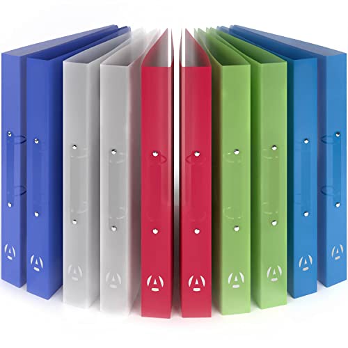 ACROPAQ - 10 x Ringmappe A4 - Schlanke, Chromaline Pastell, mit 2 Ringen, 4 cm Rückenbreite- Schulsachen aesthetic, Aktenordner A4 schmal, Ordner A4 Pastel, Ordner Schmal A4 - C2554 ACROPAQ - 10 x Ringmappe A4 - Schlanke, Chromaline Pastell, mit 2 Ringen, 4 cm Rückenbreite- Schulsachen aesthetic, Aktenordner A4 schmal, Ordner A4 Pastel, Ordner Schmal A4 - C2554 von ACROPAQ