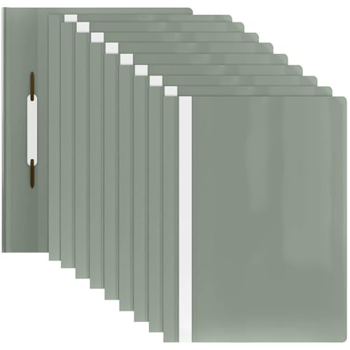 ACROPAQ - 10 x Schnellhefter A4 - Mit transparenter Vordertasche, Hefter A4 für bis zu 70 Seiten, Pastellblau, Professionelle und einfache Organisation - Plastik File Folder, Mappen ACROPAQ - 10 x Schnellhefter A4 - Mit transparenter Vordertasche, Hefter A4 für bis zu 70 Seiten, Pastellblau, Professionelle und einfache Organisation - Plastik File Folder, Mappen von ACROPAQ