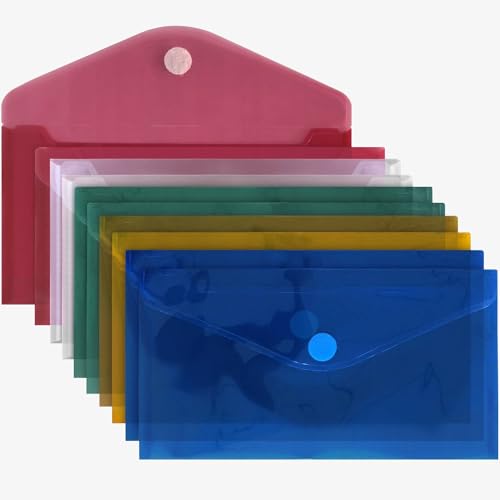 ACROPAQ Dokumentenmappen - Bleiben Sie organisiert mit 10 x A5 Dokumentenmappen - Sichere Klettverschluss - Dokumententaschen - Dokumententasche A5 ACROPAQ Dokumentenmappen - Bleiben Sie organisiert mit 10 x A5 Dokumentenmappen - Sichere Klettverschluss - Dokumententaschen - Dokumententasche A5 von ACROPAQ