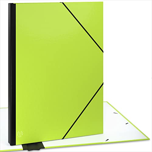 ACROPAQ Sammelmappe A2 - Zeichenmappe 52 x 72 cm, mit Gummizugverschluß, mit erweiterbarem Rücken für mehr Platz - Grün ACROPAQ Sammelmappe A2 - Zeichenmappe 52 x 72 cm, mit Gummizugverschluß, mit erweiterbarem Rücken für mehr Platz - Grün von ACROPAQ
