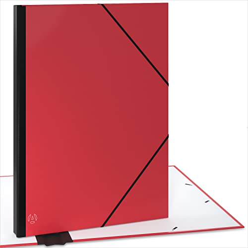 ACROPAQ Sammelmappe A2 - Zeichenmappe 52 x 72 cm, mit Gummizugverschluß, mit erweiterbarem Rücken für mehr Platz - Rot ACROPAQ Sammelmappe A2 - Zeichenmappe 52 x 72 cm, mit Gummizugverschluß, mit erweiterbarem Rücken für mehr Platz - Rot von ACROPAQ