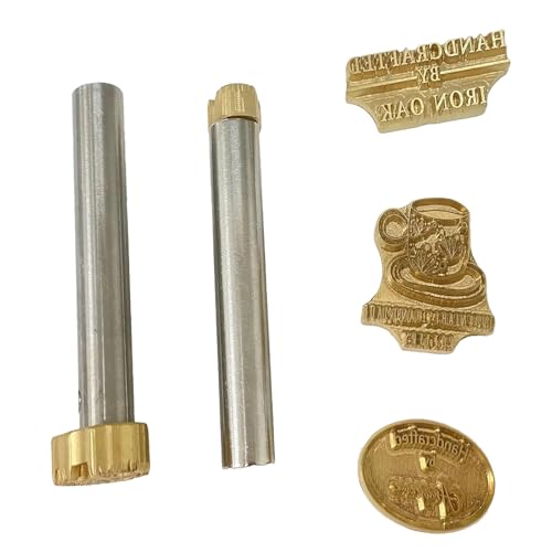 Individueller Lederstempel, Personalisiertes Messing-Prägewerkzeug Für Logos, Geschenk Für Lederhandwerker, Holzarbeiter Und Heimwerker von ACRSIKR