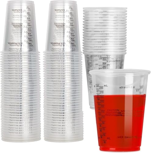 Epoxidharz Mischbecher, Lackmischbecher, Messbecher, für Flüssigkeiten, Farbe, Pigment,50 Stück,240 ml Epoxidharz Mischbecher, Lackmischbecher, Messbecher, für Flüssigkeiten, Farbe, Pigment,50 Stück,240 ml von ACTIUSIS