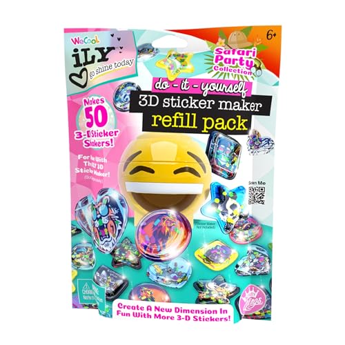3D Sticker Maker Nachfüllpackungen - Safari Party 3D Sticker Maker Nachfüllpackungen - Safari Party von ACTIVITY KINGS
