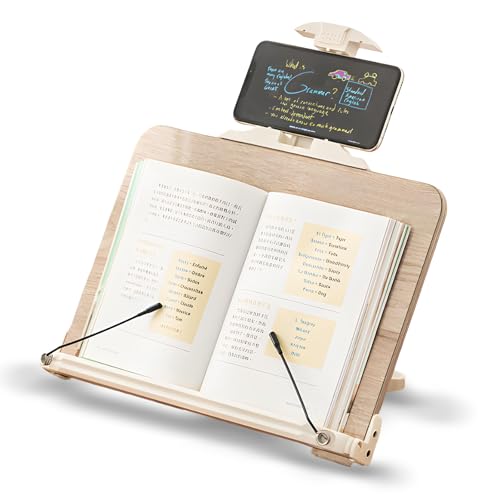 ACTOYS Buchständer, Buchhalter Leseständer, Buchständer Schule, 16 einstellbare Winkel, Kochbuchständer, Ständer für Bücher, Notizbücher und Noten, 33,5 x 23 cm ACTOYS Buchständer, Buchhalter Leseständer, Buchständer Schule, 16 einstellbare Winkel, Kochbuchständer, Ständer für Bücher, Notizbücher und Noten, 33,5 x 23 cm von ACTOYS
