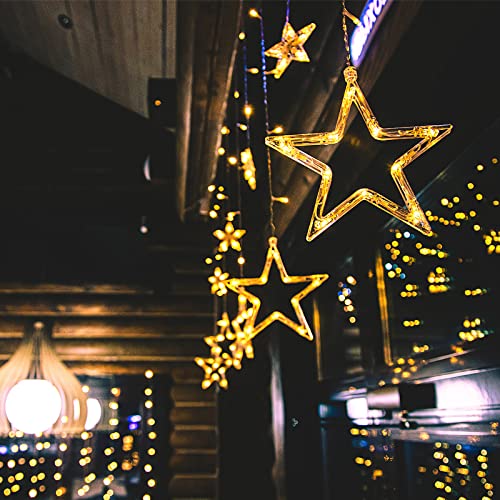 ACXIN 276 LEDs Lichterkette, LED Sterne Lichtervorhang, Weihnachten Lichternetz, 8 Leuchtmodi, ideal für Innen, Außen, Weihnachten, Partys, IP44 Wasserfest 6m ACXIN 276 LEDs Lichterkette, LED Sterne Lichtervorhang, Weihnachten Lichternetz, 8 Leuchtmodi, ideal für Innen, Außen, Weihnachten, Partys, IP44 Wasserfest 6m von ACXIN