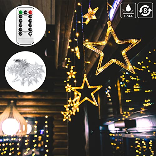 ACXIN LED Lichterkette 3M 138LEDs Leuchtioden Lichtervorhang 8 Modi Innen & Außenlichterkette Wasserdicht Dekoration für Weihnachten ACXIN LED Lichterkette 3M 138LEDs Leuchtioden Lichtervorhang 8 Modi Innen & Außenlichterkette Wasserdicht Dekoration für Weihnachten von ACXIN