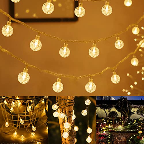 ACXIN LED Lichterkette Außen Strom 30M Kugel Lichterkette 240LED Warmweiß mit Stecker IP44 Wasserdicht Lichterkette Innen/Aussen Ideal für Weihnachten Hochzeit Party Garten Halloween kinderzimmer ACXIN LED Lichterkette Außen Strom 30M Kugel Lichterkette 240LED Warmweiß mit Stecker IP44 Wasserdicht Lichterkette Innen/Aussen Ideal für Weihnachten Hochzeit Party Garten Halloween kinderzimmer von ACXIN