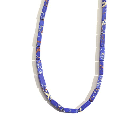 4X13MM Rechteckige Säule Dunkelblauer Kaiserjaspis Naturstein Edelstein Lose Perlen Röhre Energie Stein Heilung Macht für Schmuck machen DIY Armbänder Ohrring machen 4X13MM Rechteckige Säule Dunkelblauer Kaiserjaspis Naturstein Edelstein Lose Perlen Röhre Energie Stein Heilung Macht für Schmuck machen DIY Armbänder Ohrring machen von ACYUNLEI