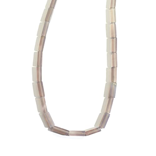4X13MM Rechteckige Säule Grauer Achat Naturstein Edelstein Lose Perlen Röhre Energie Stein Heilung Macht für Schmuck machen DIY Armbänder Ohrring machen 4X13MM Rechteckige Säule Grauer Achat Naturstein Edelstein Lose Perlen Röhre Energie Stein Heilung Macht für Schmuck machen DIY Armbänder Ohrring machen von ACYUNLEI
